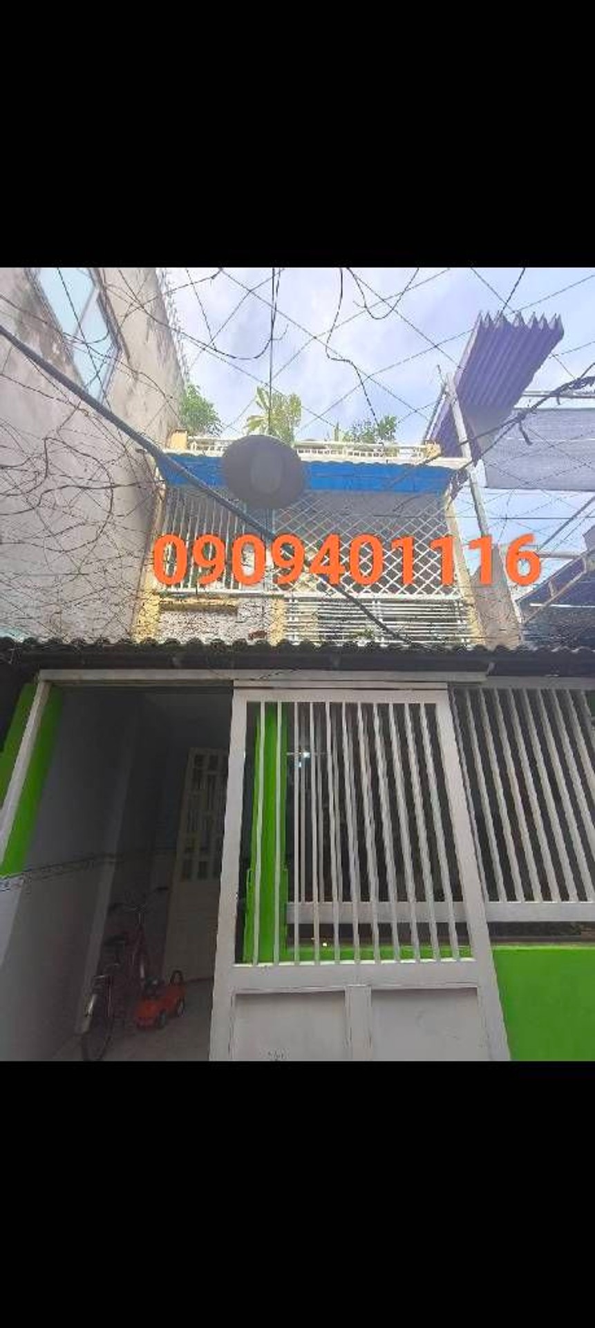 Nhà mới 1 trệt 1 lầu gần chợ Đoàn Thị Kia, Dĩ An