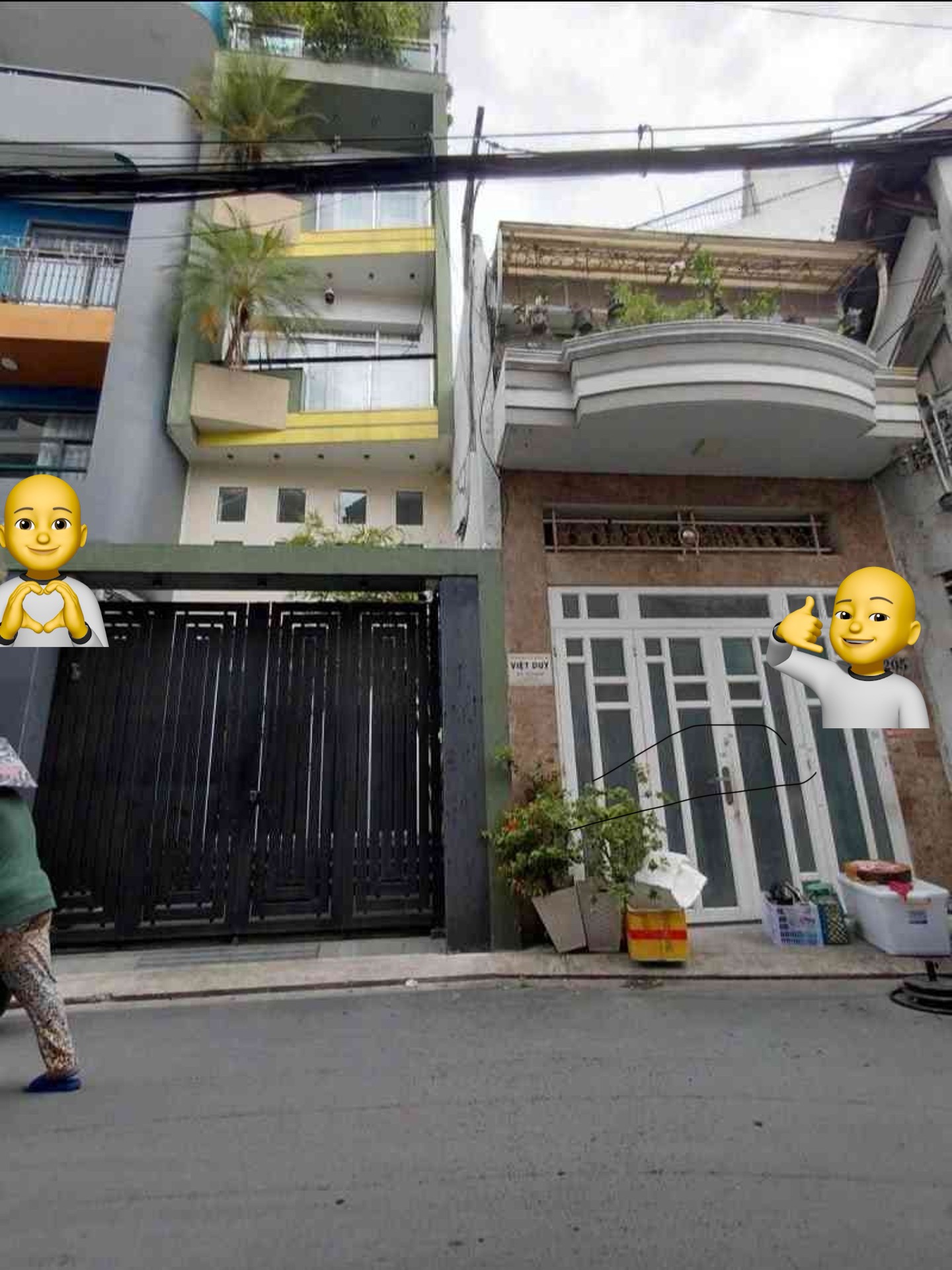 Chdv đang khai thác với 6pn, nhà mặt tiền đường gần chợ Bà Hoa. Diện tích lớn 84m2. PL chuẩn.
