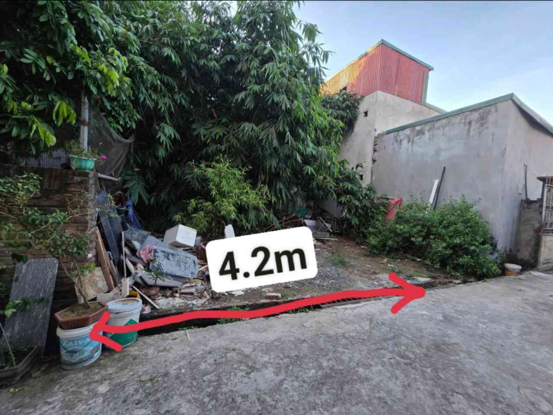 Bán đất hướng Đông Nam, gần phố An Hạ 2, diện tích 60.4m², ô tô vào tận đất