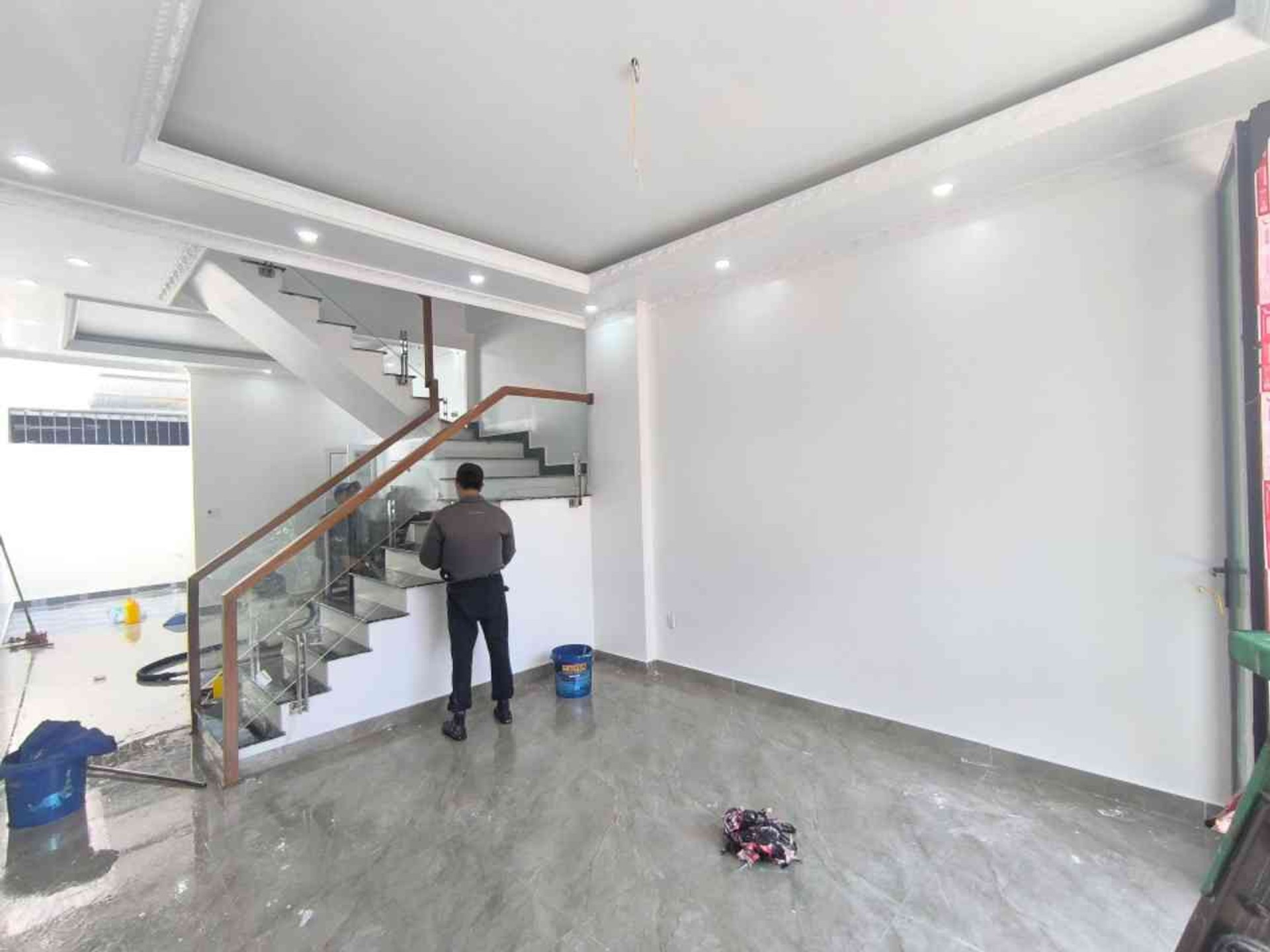 Nhà 3 tầng thiết kế tân cổ điển siêu chất tại Hạ Đoạn