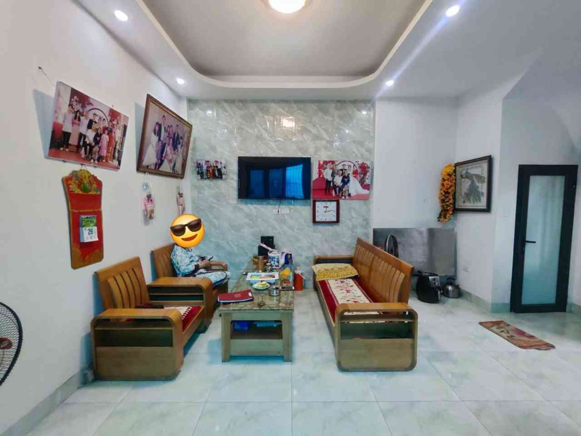 Nhà 4 tầng thiết kế thông thoáng tại Vân Canh