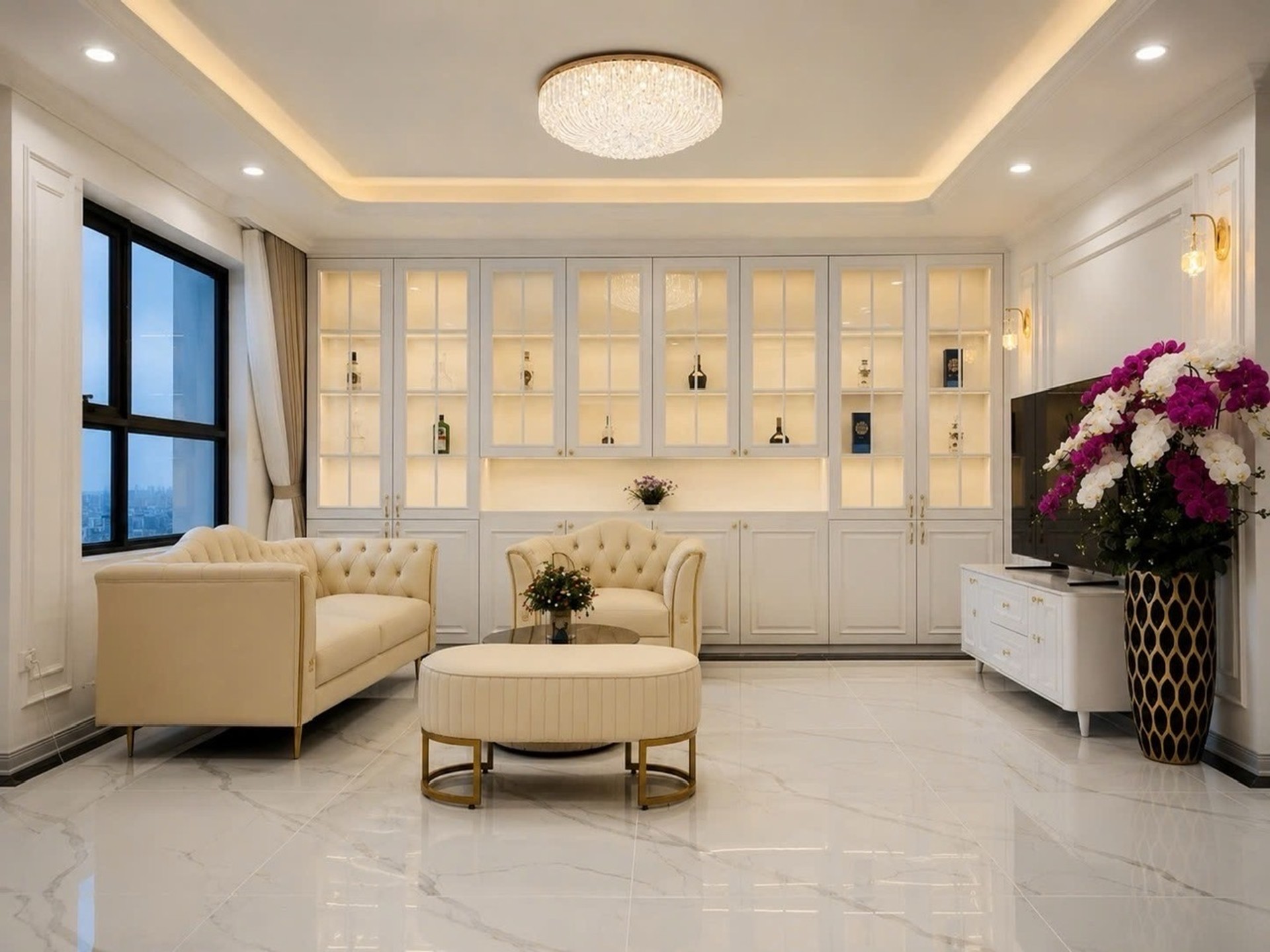 Bán căn hộ 4 phòng ngủ, 160m2 tòa R1 136 Hồ Tùng Mậu ở ngay.