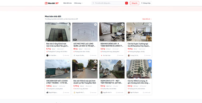 Người mua có thể lên các trang tin đăng để so sánh giá rao bán
